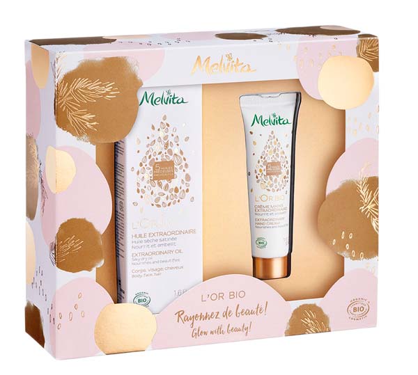 melvita coffret noël or bio