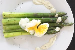 Asperges à la vinaigrette